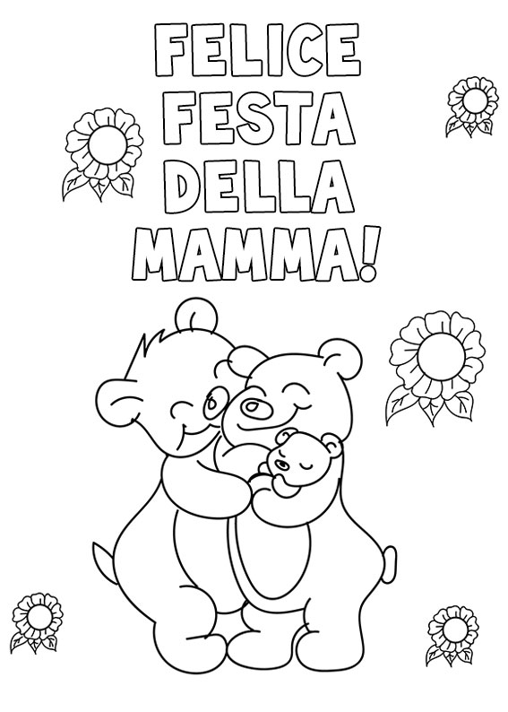 Festa Della Mamma Da Colorare E Stampare Disegni Per La Festa My Xxx