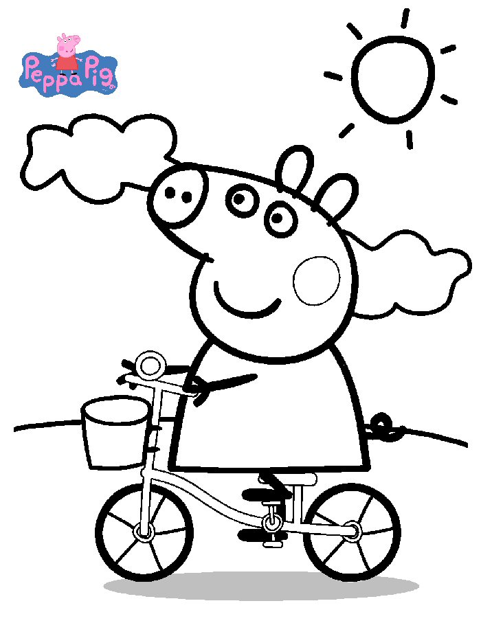 Disegni Per Bambini Da Stampare E Colorare Peppa Pig