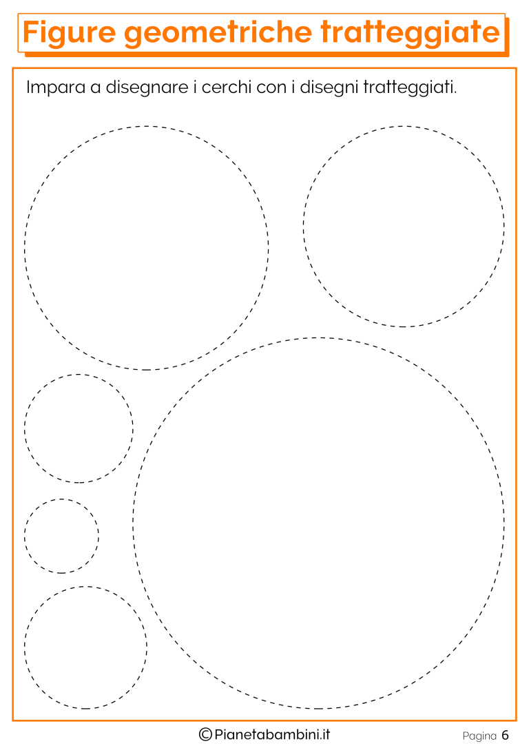 Schede Di Pregrafismo Sulle Figure Geometriche PianetaBambini It