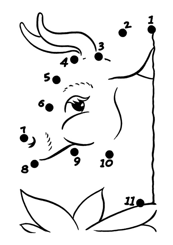 Disegni Da Colorare Unisci I Puntini