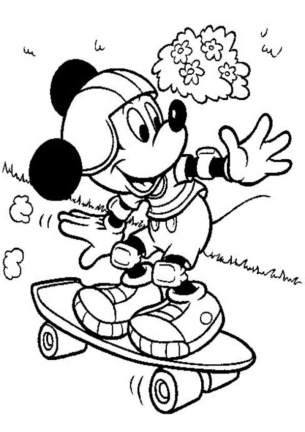 Disegni Di Topolino Da Stampare E Colorare Pianetabambini It