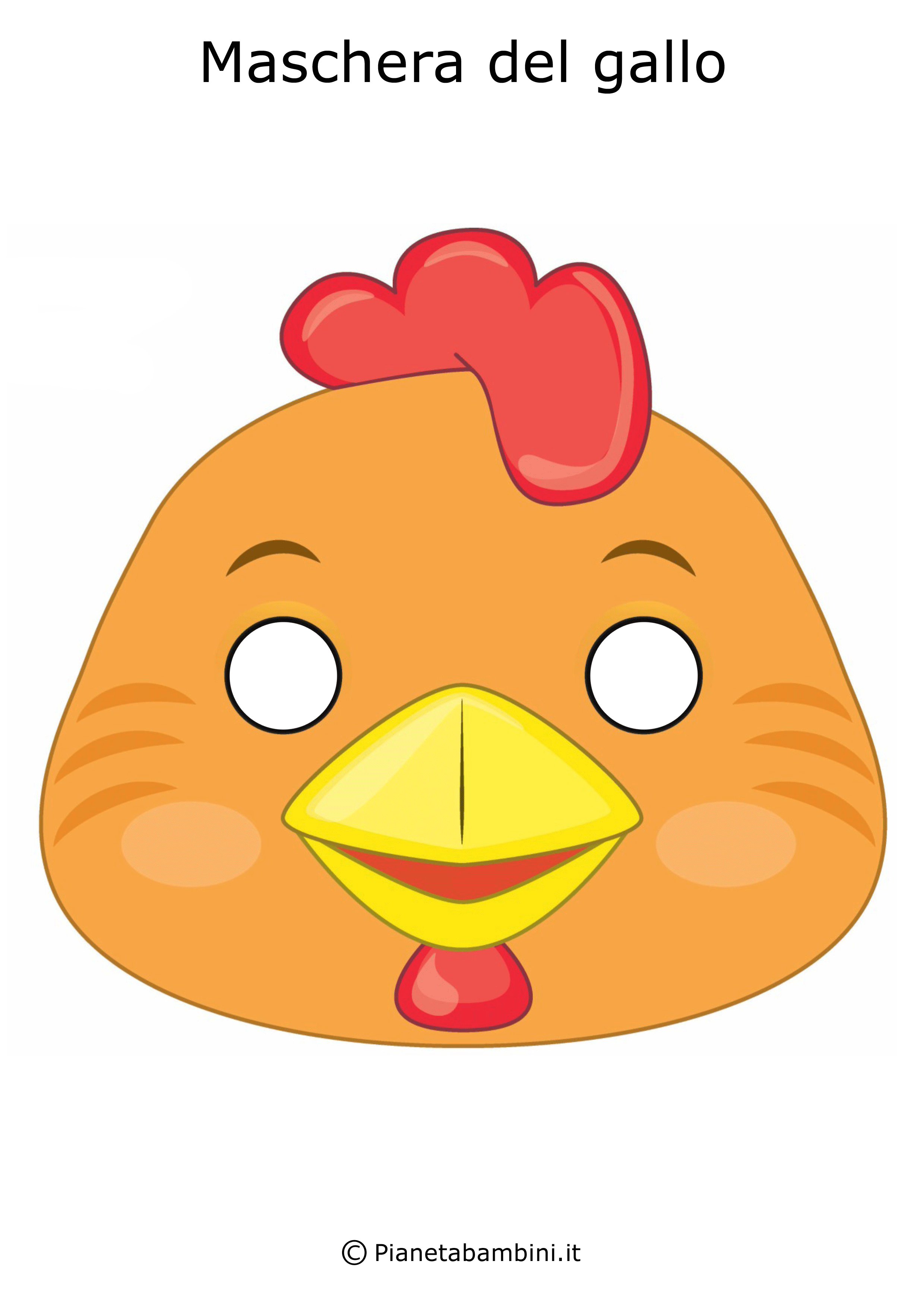 Maschere Da Stampare E Da Colorare