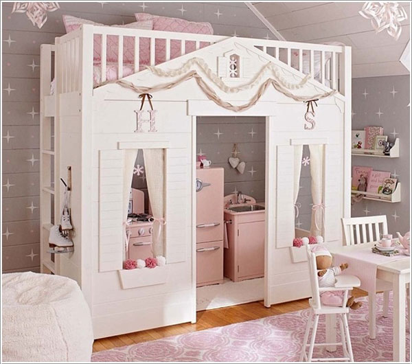 80 foto di camerette per bambini con arredamento particolare ... Camerette