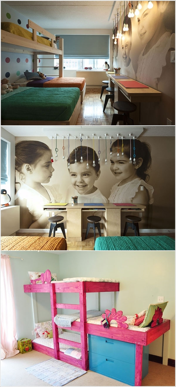 80 foto di camerette per bambini con arredamento particolare ... Camerete bambini