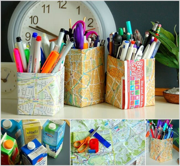Portapenne fai da te: 20 idee per lavoretti per bambini ... Idee per bambini fai da te