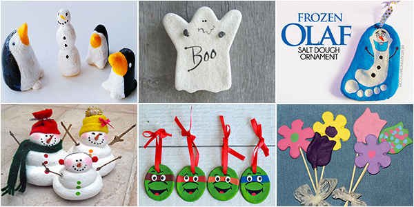 22 idee per lavoretti con pasta di sale per bambini ... Idee per bambini