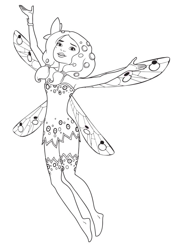 mia and me coloring pages printable sketch coloring page