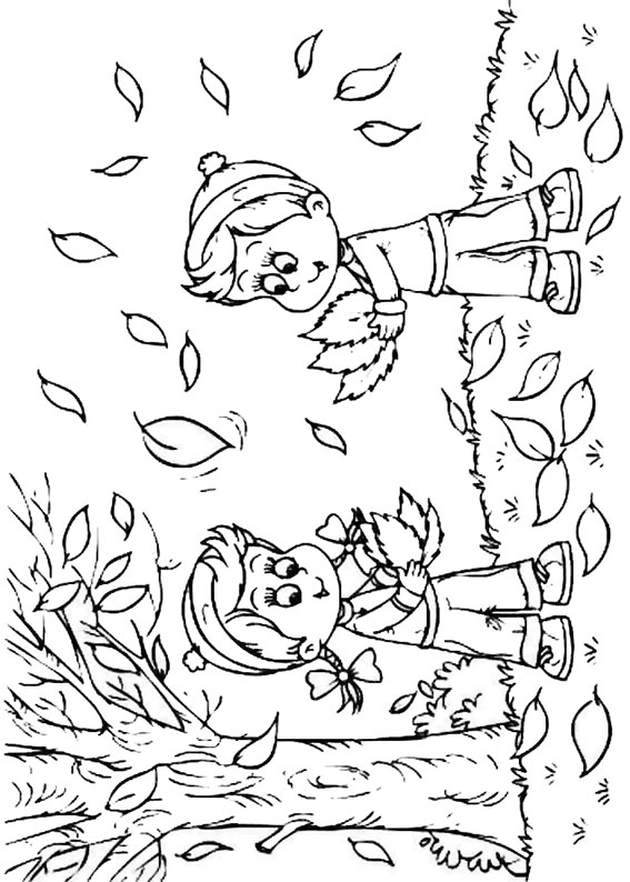 Disegni Di Paesaggi Naturali Da Colorare