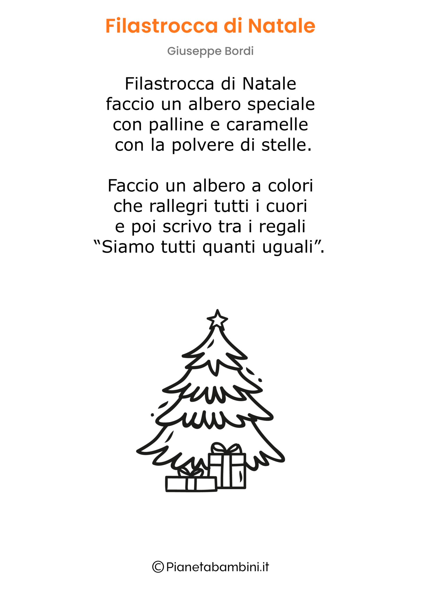 Poesie Di Natale Brevi Pianetabambini It