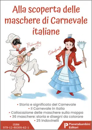 Copertina del libro Alla scoperta delle maschere di Carnevale italiane