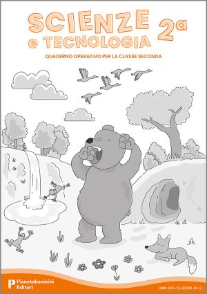 Copertina del quaderno operativo di scienze e tecnologia classe seconda della Scuola Primaria