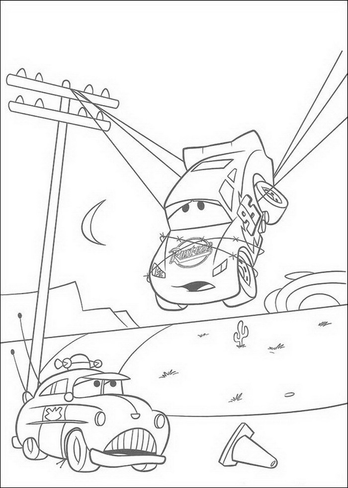 Immagini Da Colorare Di Cars 2