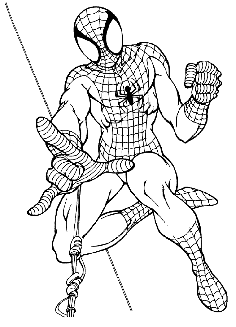 76 Disegni Di Spider Man Da Colorare PianetaBambini it