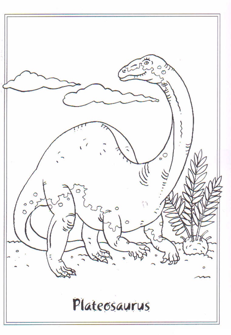 42 disegni di dinosauri da colorare  pianetabambiniit