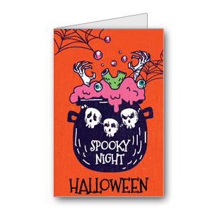 12 Biglietti Di Invito Per Halloween, Feste Di Halloween, Accessori Per Feste Di Halloween, Biglietti Di Auguri Di Halloween Con Buste E Adesivi Di Halloween, Invito Per Feste Spaventose Di Compleanno