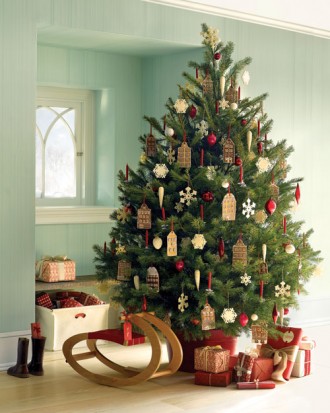 Come addobbare lalbero di natale: 26 idee per decorazioni ... Decorare l albero di natale modo originale