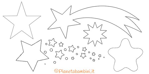 Immagini Di Stelle Di Natale Da Colorare.Disegni Di Stelle Da Stampare Colorare E Ritagliare Pianetabambini It