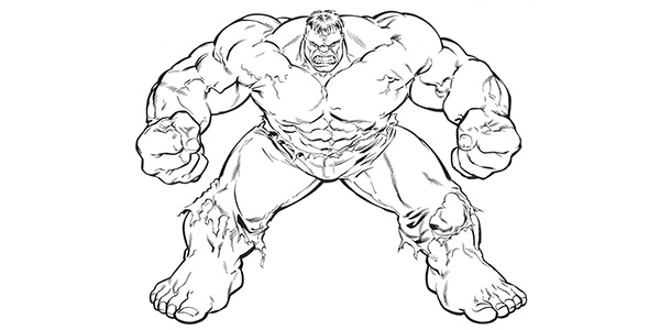 99 Disegni Di Hulk Da Colorare Pianetabambini It