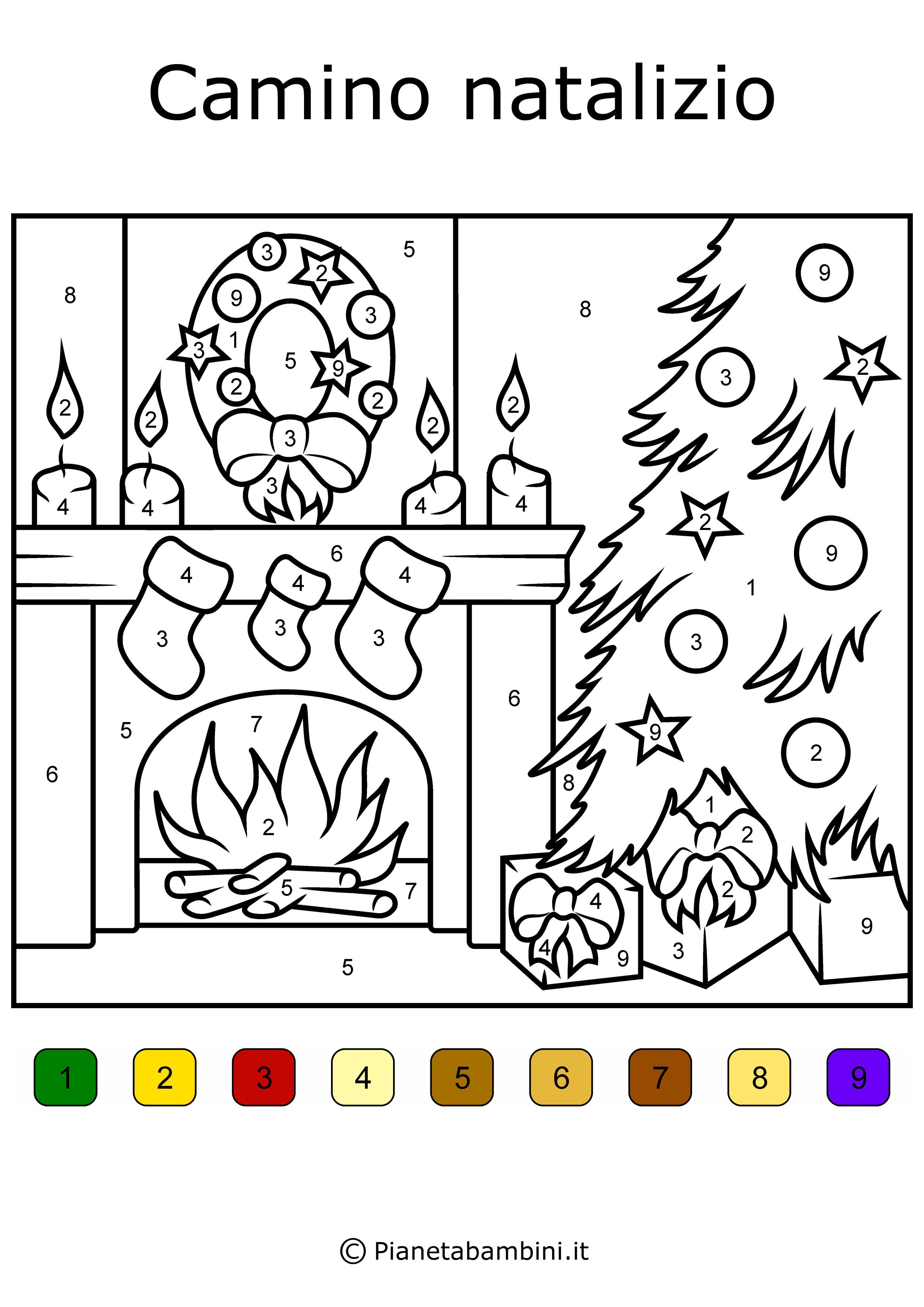 Disegni Per Natale Da Colorare Per Bambini