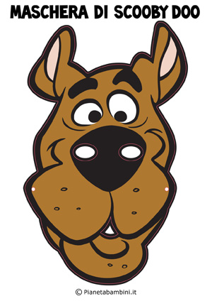 Immagine della maschera di Scooby Doo