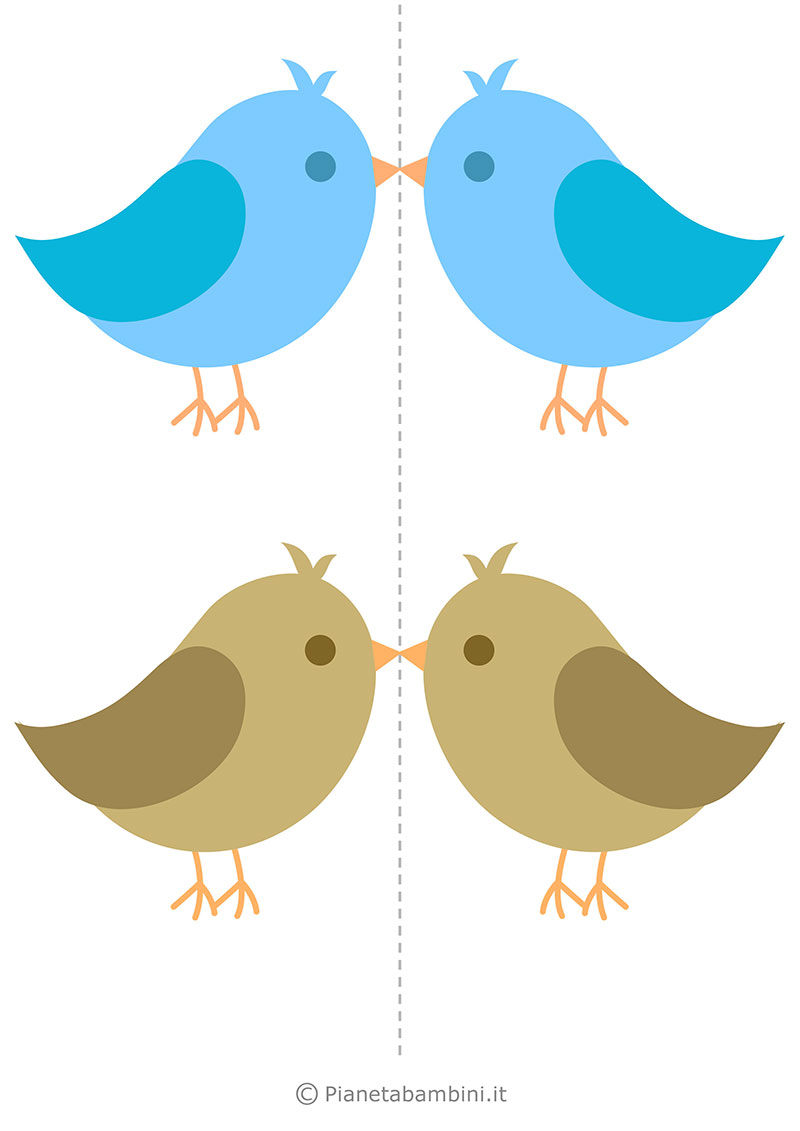 Disegni Da Colorare Pappagallo Volante Piccione 2 Uccelli - Foto 8