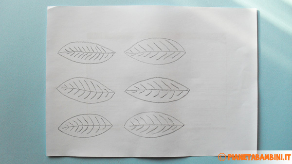 Come disegnare le foglie