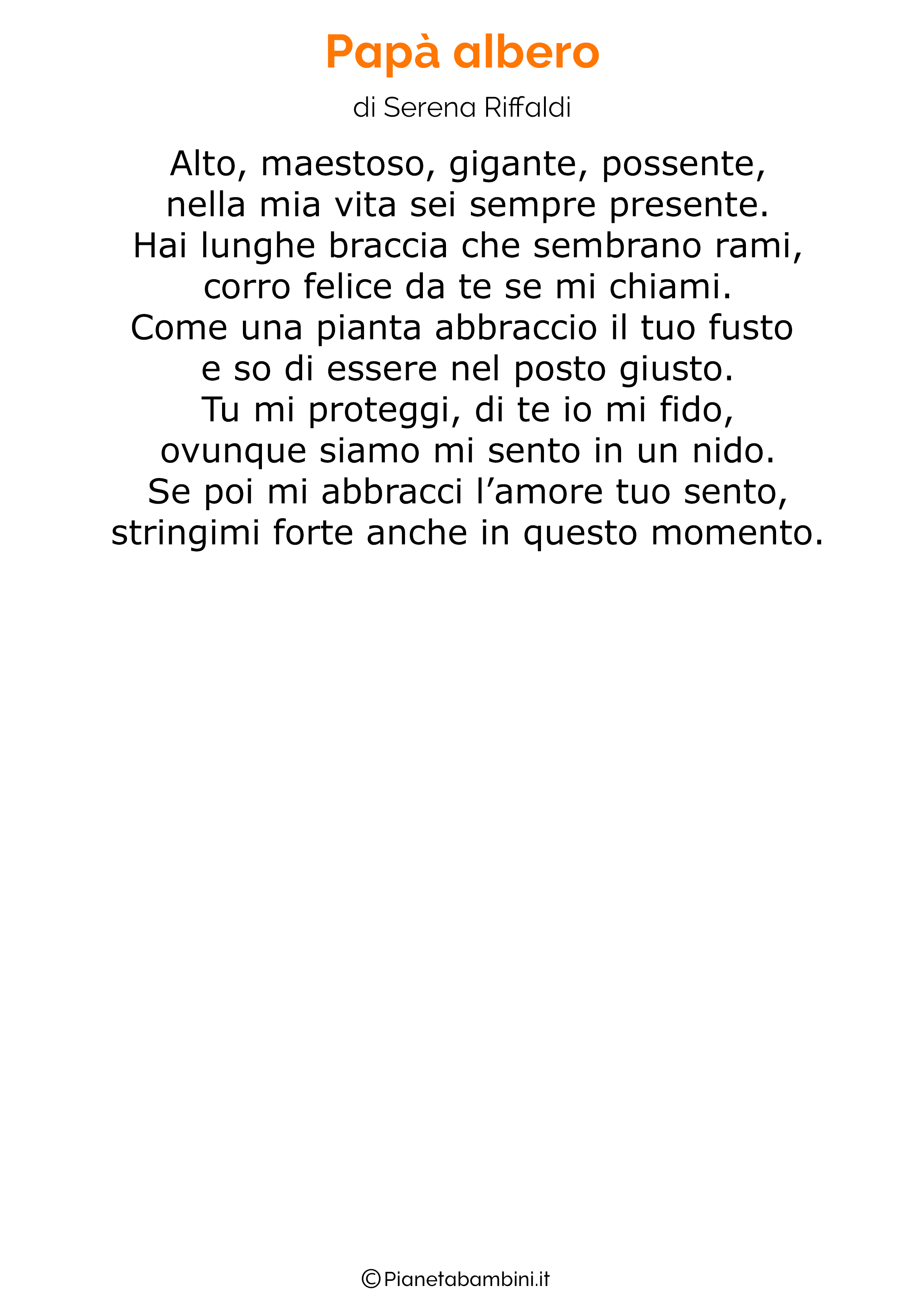 Poesia per la festa del papa per bambini 23