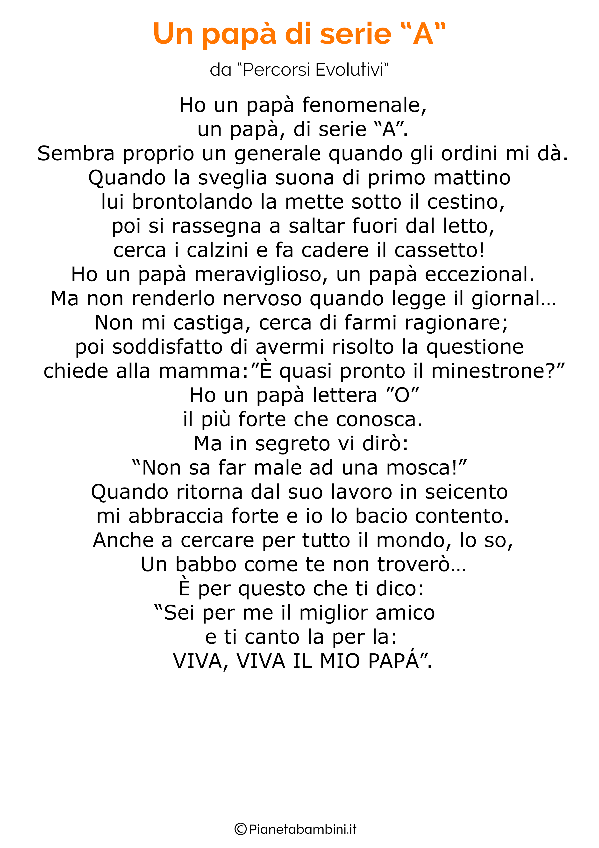 Poesia per la festa del papa per bambini 39