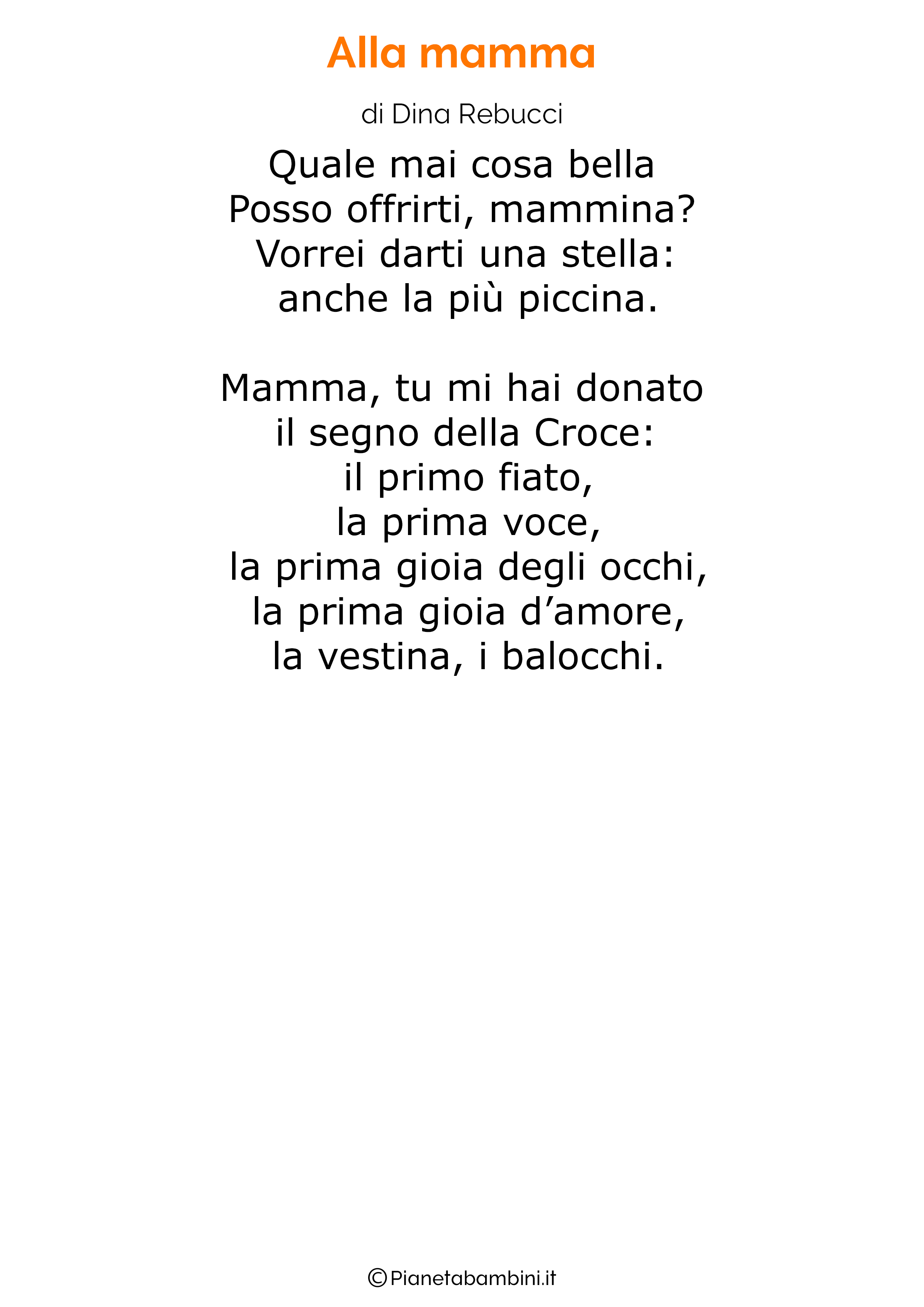 Poesia per la festa della mamma da stampare 02