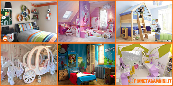 80 foto di camerette per bambini con arredamento particolare ... Idee arredo cameretta