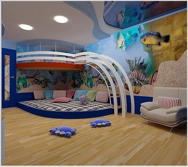 80 foto di camerette per bambini con arredamento particolare ... Immagini di camerette per ragazzi