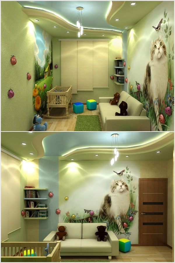 80 foto di camerette per bambini con arredamento particolare ... Cameretta bimbo idee