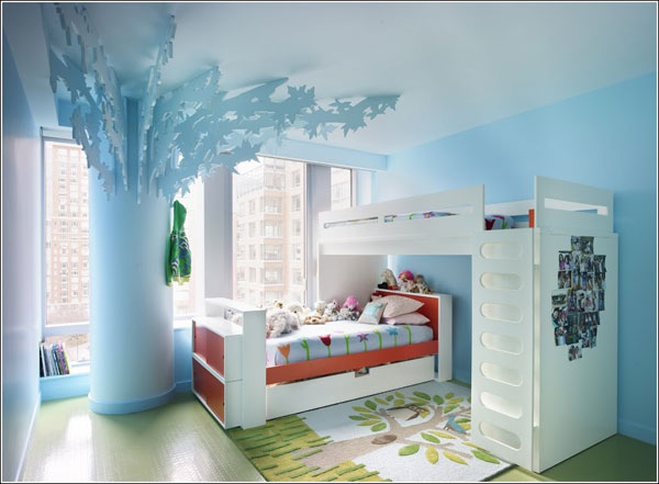 80 foto di camerette per bambini con arredamento particolare ... Idee arredo cameretta