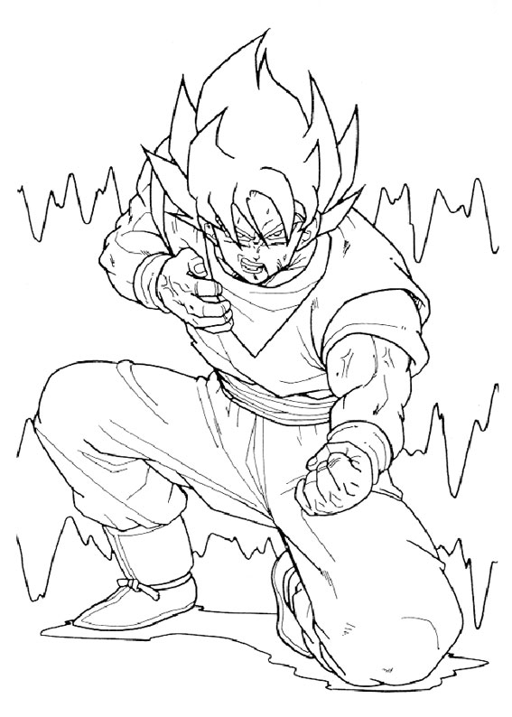 80 Disegni Di Dragon Ball Z Da Stampare E Colorare Pianetabambini It