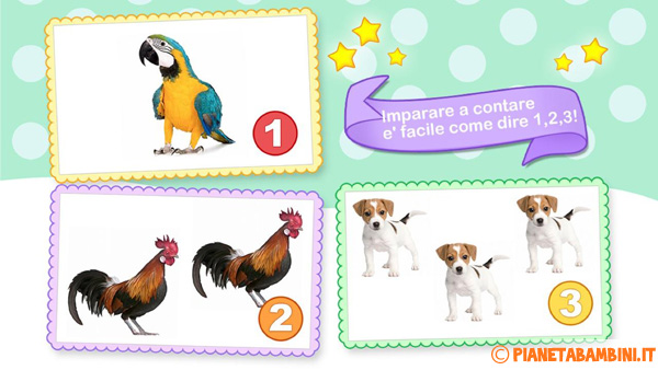 App Contiamo 123 Immagine dell'app per Android Contiamo 123