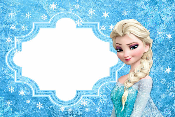 FROZEN invito digitale festa compleanno