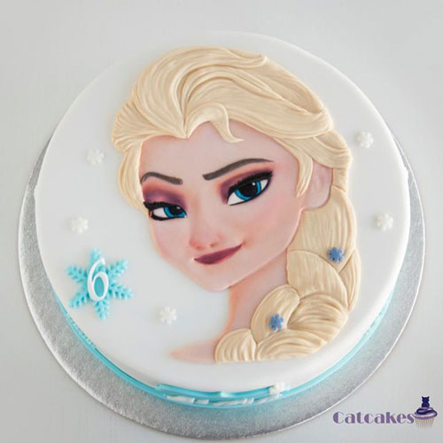 Foto della torta di Frozen n.22