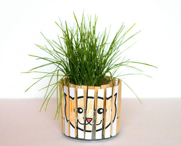 20 idee per lavoretti con mollette di legno per bambini ... Lavori creativi in legno
