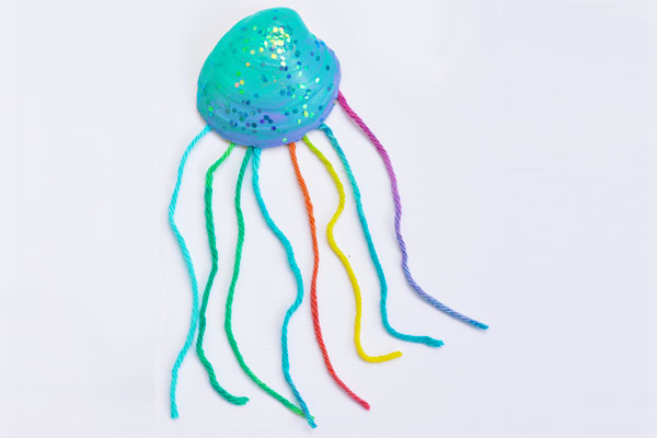 Come creare una medusa con conchiglia come lavoretto estivo