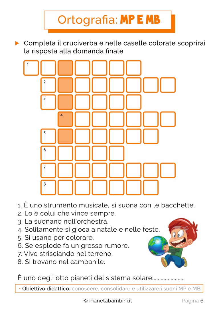 Schede Didattiche su MP e MB da Stampare