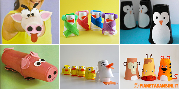 22 idee per lavoretti con bicchieri di plastica per bambini ... Lavoretti per maschietti