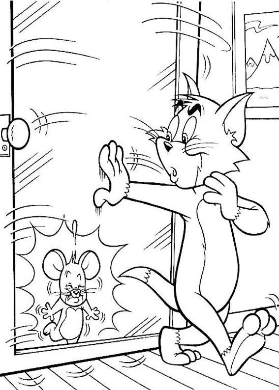 60 Disegni di Tom & Jerry da Colorare