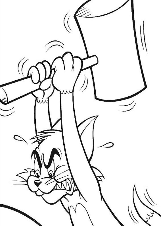 Immagini Di Tom E Jerry Da Colorare