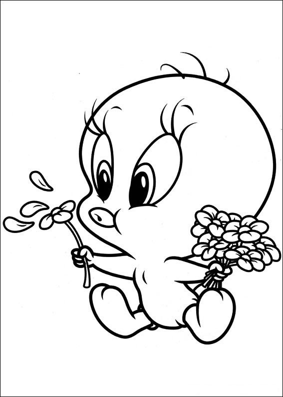 65 Disegni dei Baby Looney Tunes da Colorare | PianetaBambini.it