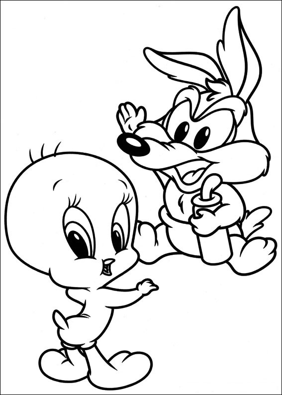65 Disegni Dei Baby Looney Tunes Da Colorare Pianetabambiniit