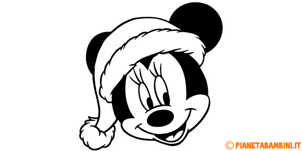 Disegni di Natale della Disney da stampare e colorare