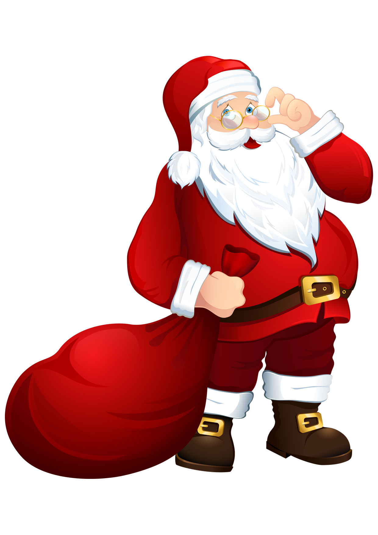 Disegni Colorati Di Babbo Natale.30 Disegni Di Babbo Natale Gia Colorati Da Stampare Pianetabambini It