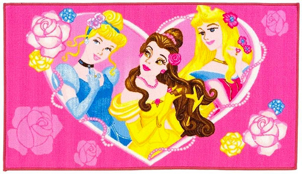  Tappeto delle principesse Disney per la cameretta delle bambine n.1
