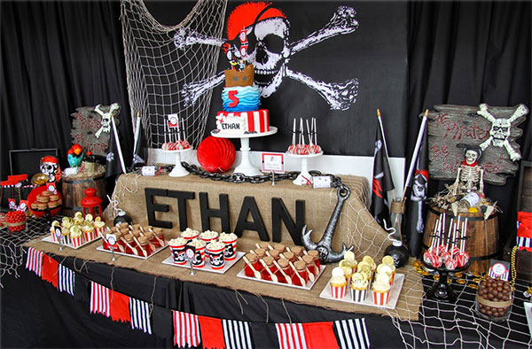 Idee per organizzare una festa a tema pirati per bambini