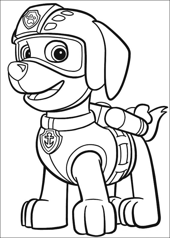 Immagini Da Colorare Dei Paw Patrol